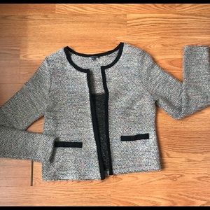 Warehouse knit multicolored blazer
